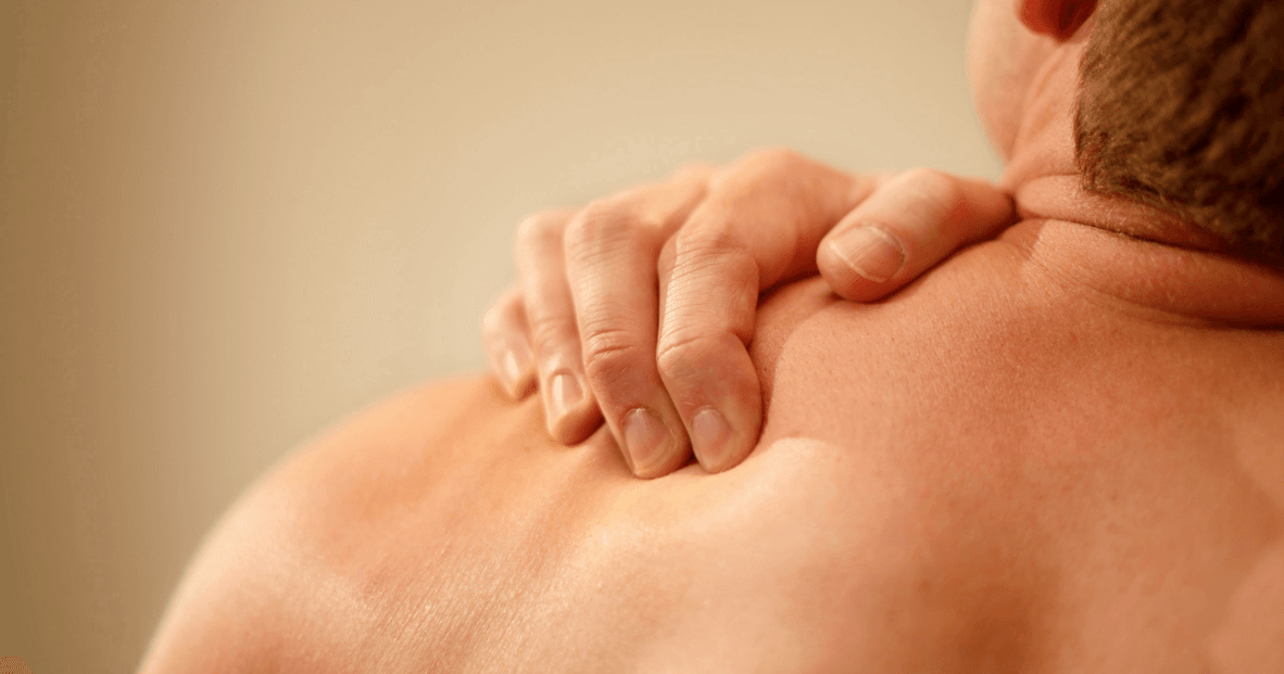 back pain spreads to shoulder