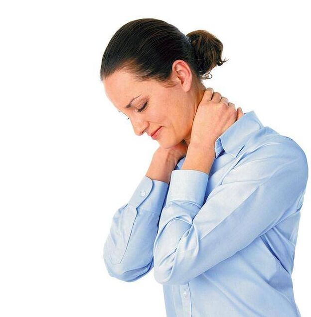 Headaches in women due to thoracic osteochondrosis